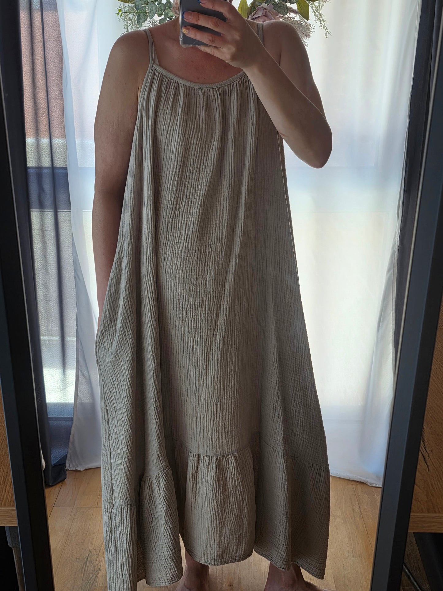 Musselin Kleid