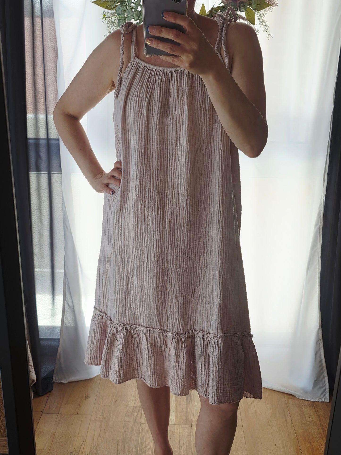 Musselin Kleid