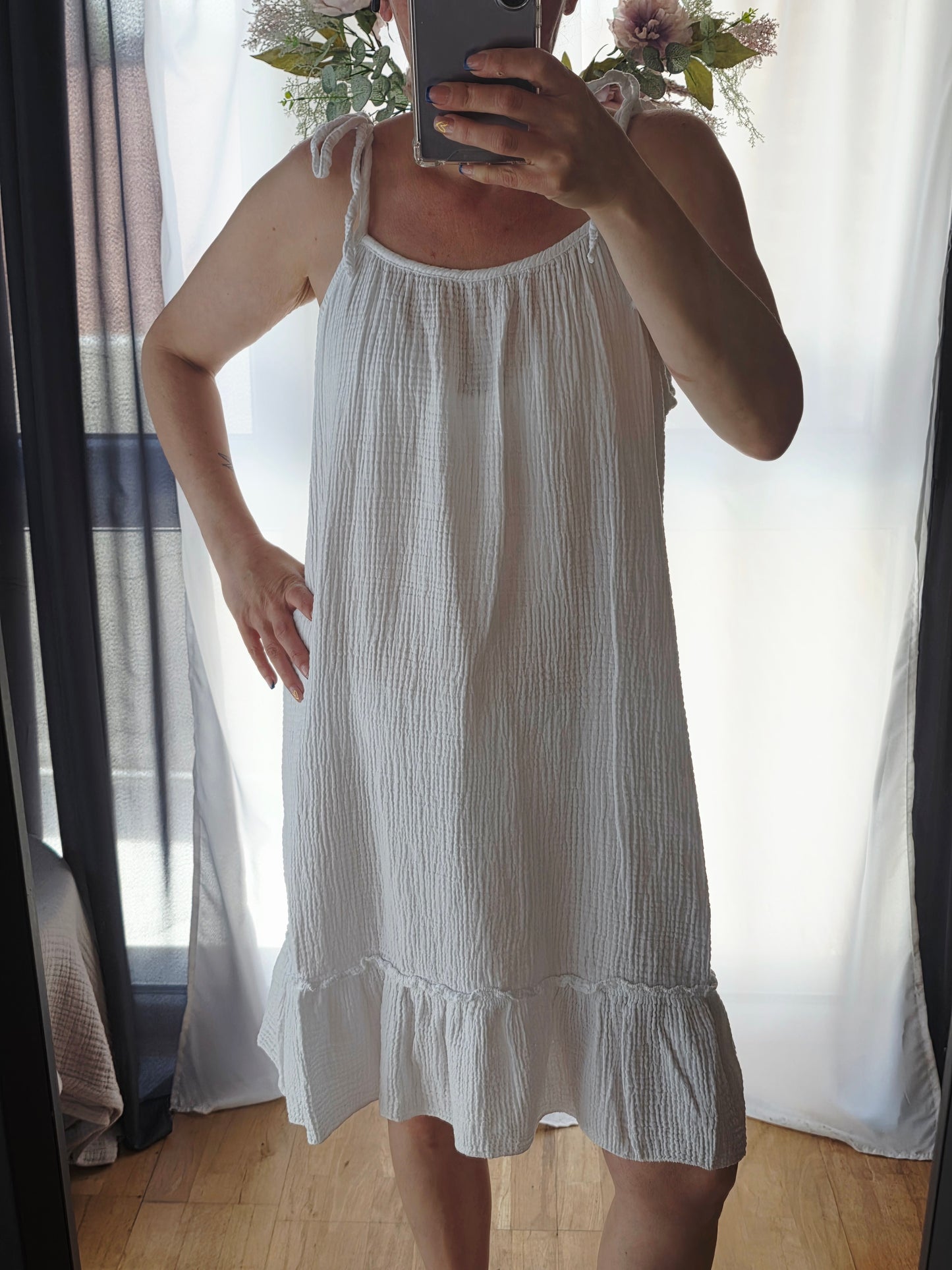 Musselin Kleid