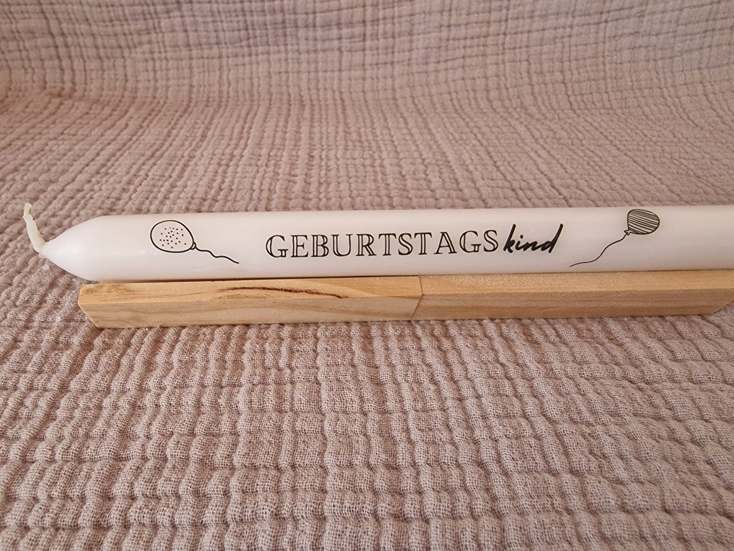 Glückwunsch Kerzen