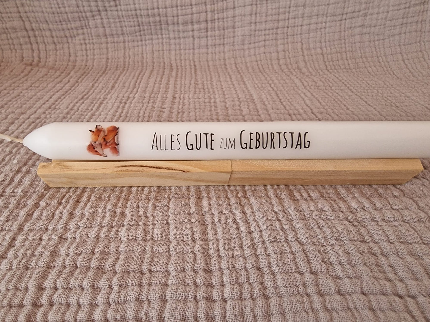 Glückwunsch Kerzen
