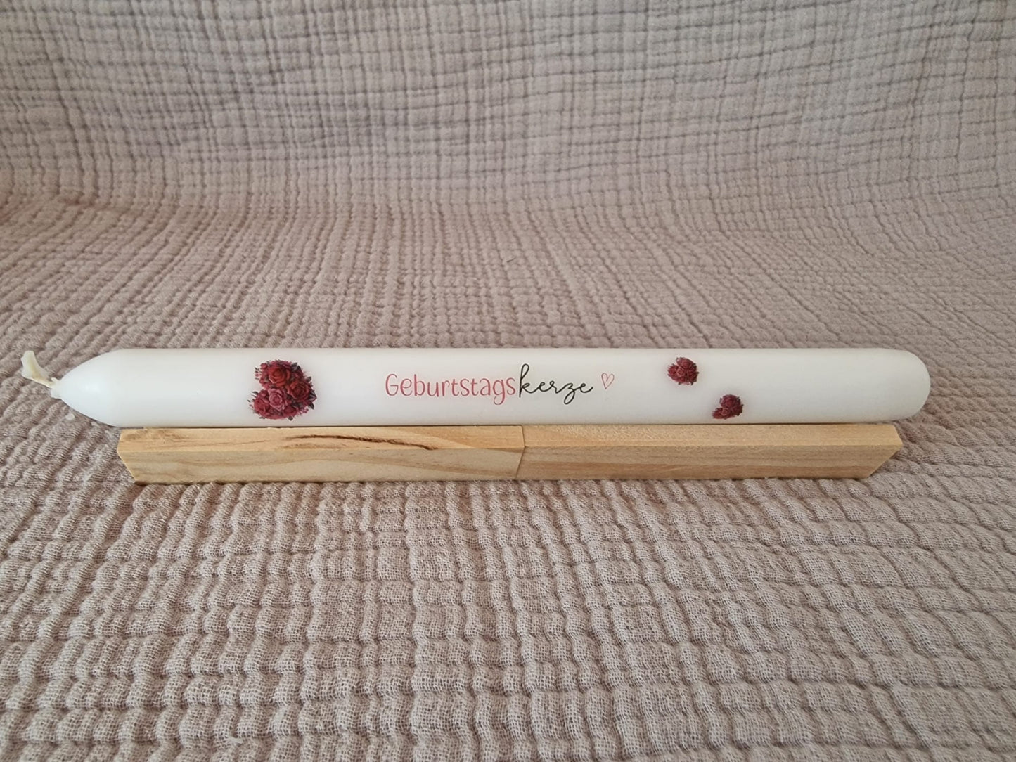 Glückwunsch Kerzen