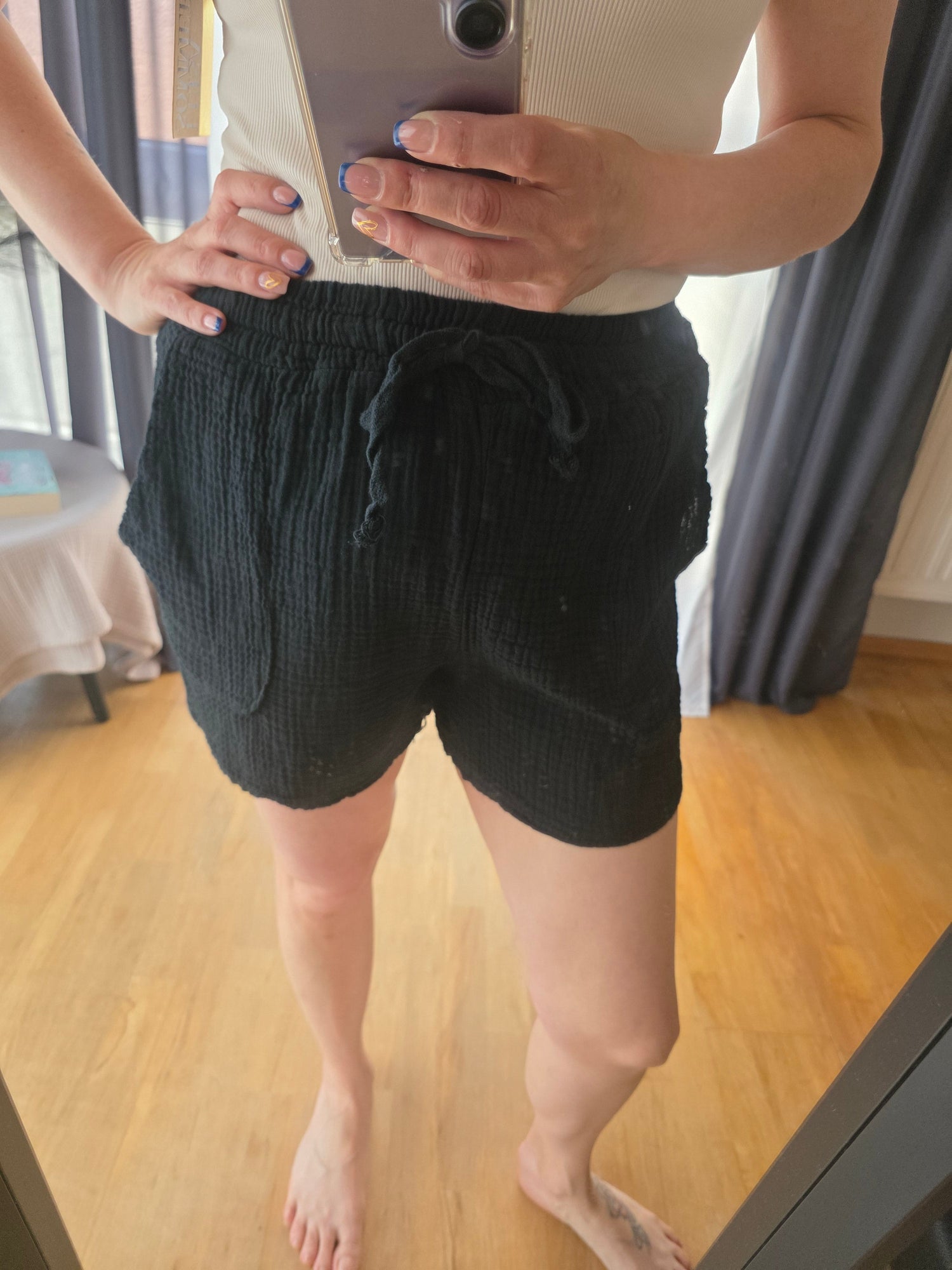 Musselin Shorts