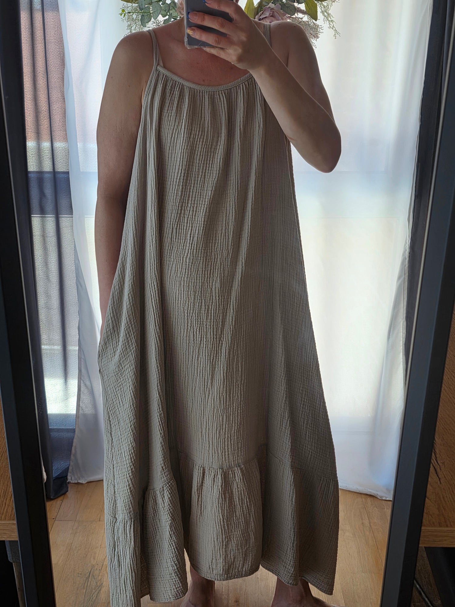 Musselin Kleid