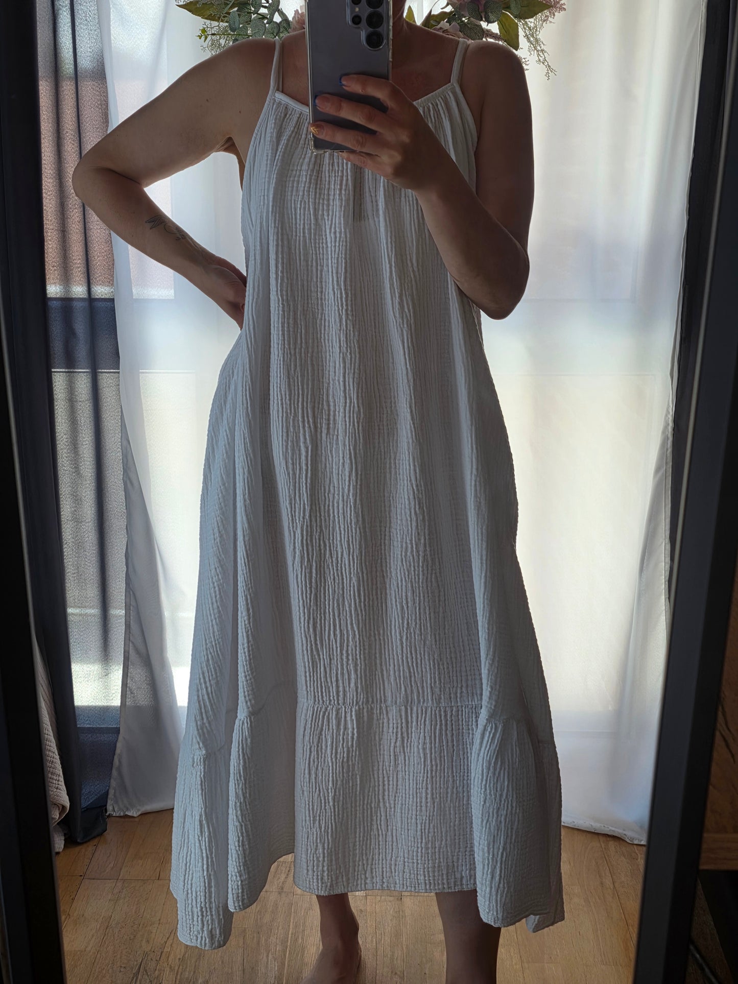 Musselin Kleid