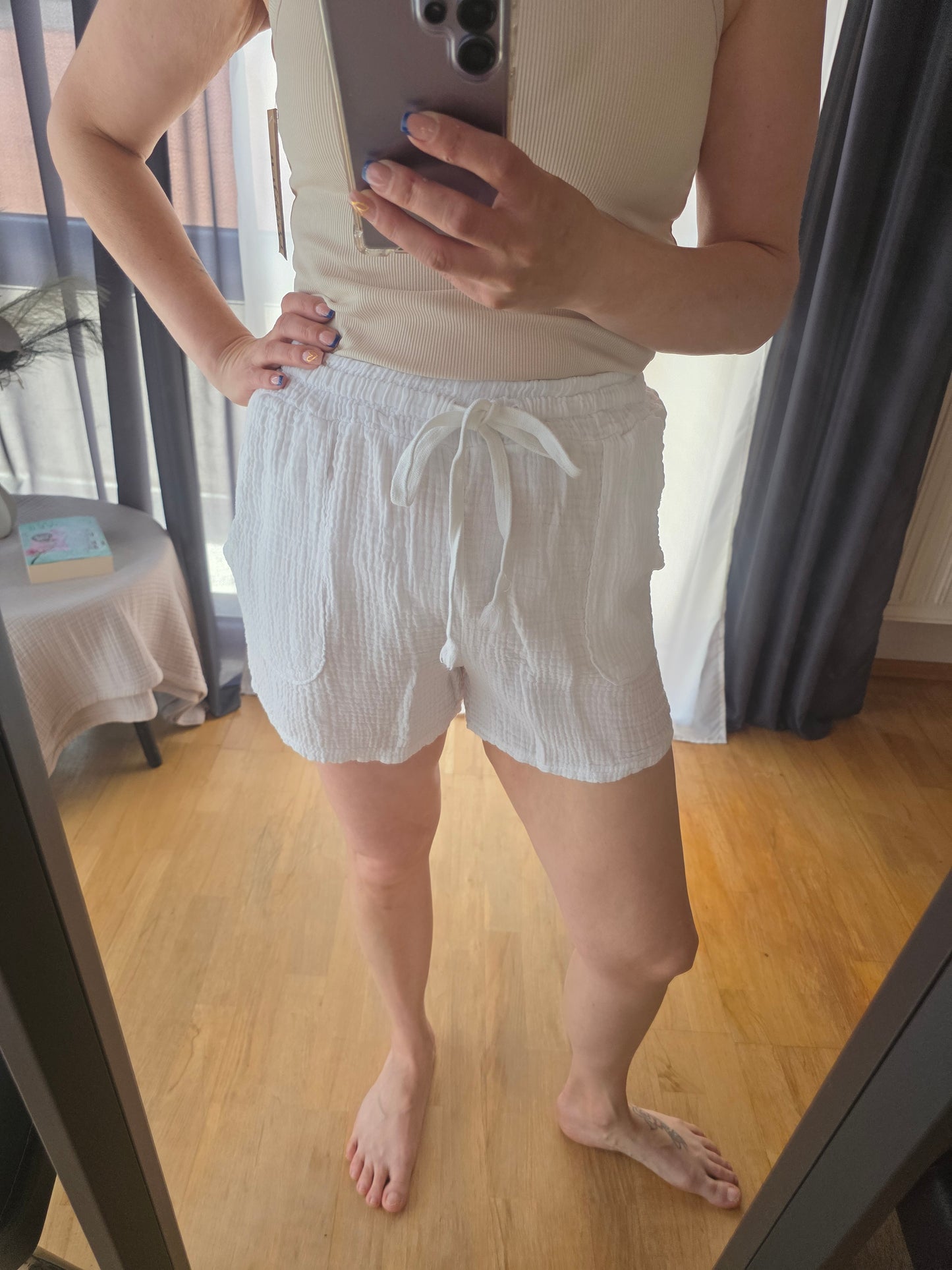 Musselin Shorts